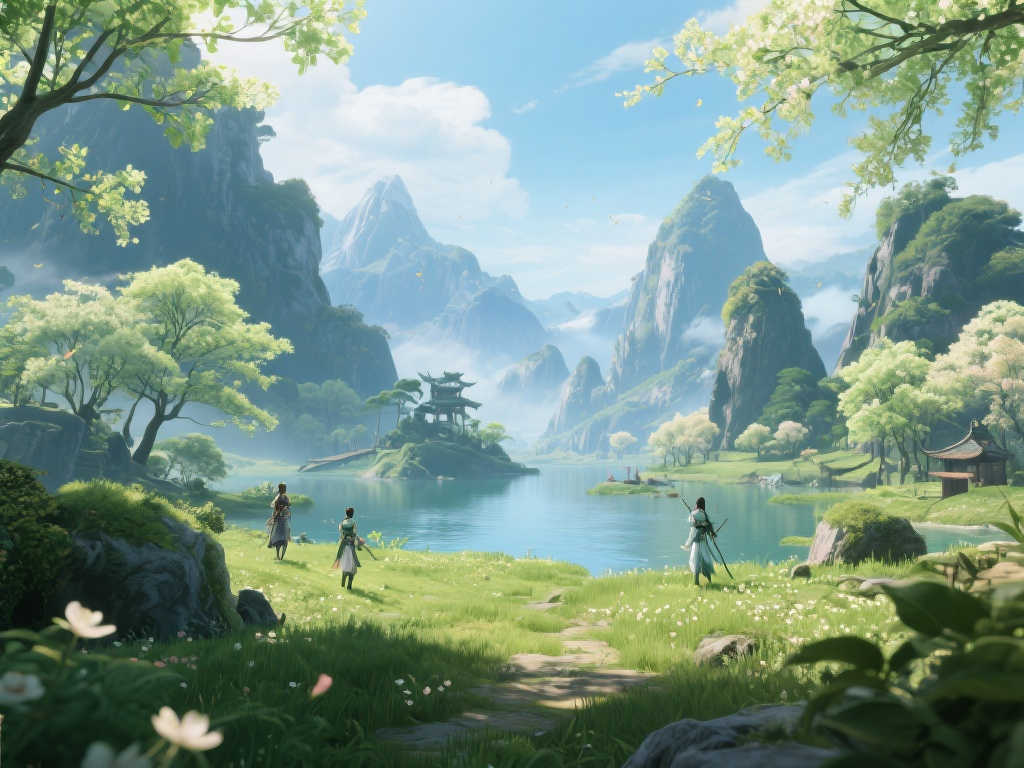 春意盎然,江湖漫步!《剑网1:归来》绝美风光邀你共赏! 春意盎然,江湖漫步!《剑网1:归来》绝美风光邀你共赏!