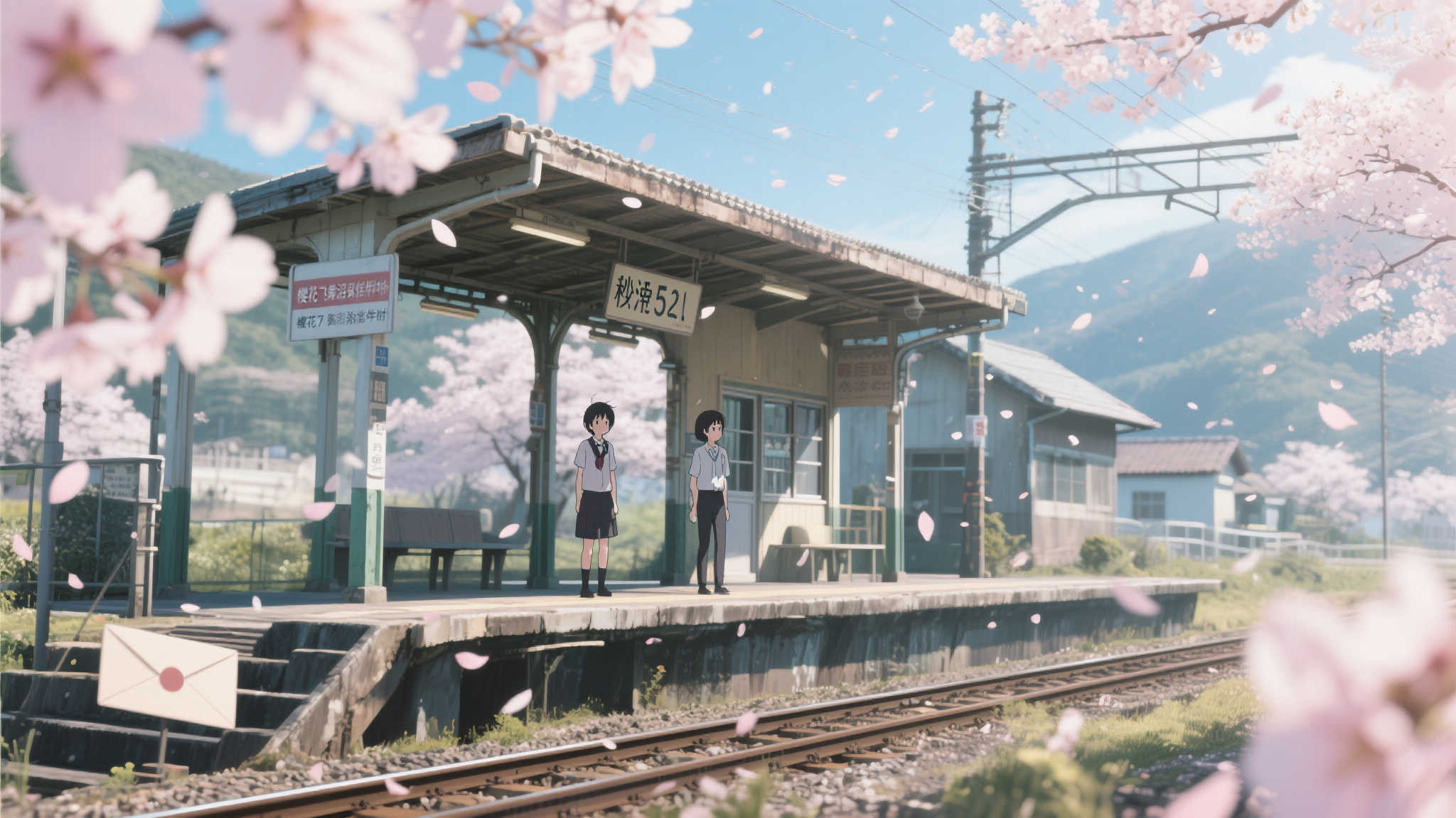 真人版《秒速5厘米》上田悠斗与白山乃爱饰演幼年主角 真人版《秒速5厘米》上田悠斗与白山乃爱饰演幼年主角