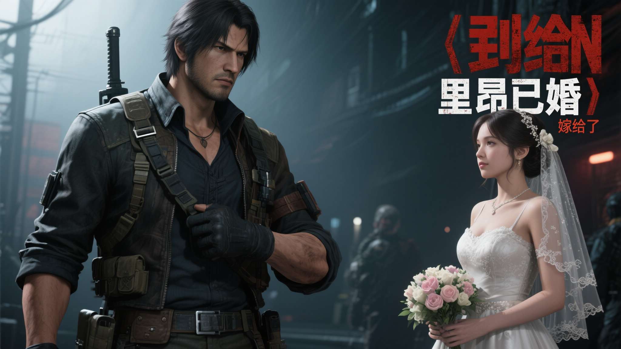 所谓"里昂已婚"，其实源于玩家社区的一个调侃梗——里昂已经"嫁给了"他的任务与责